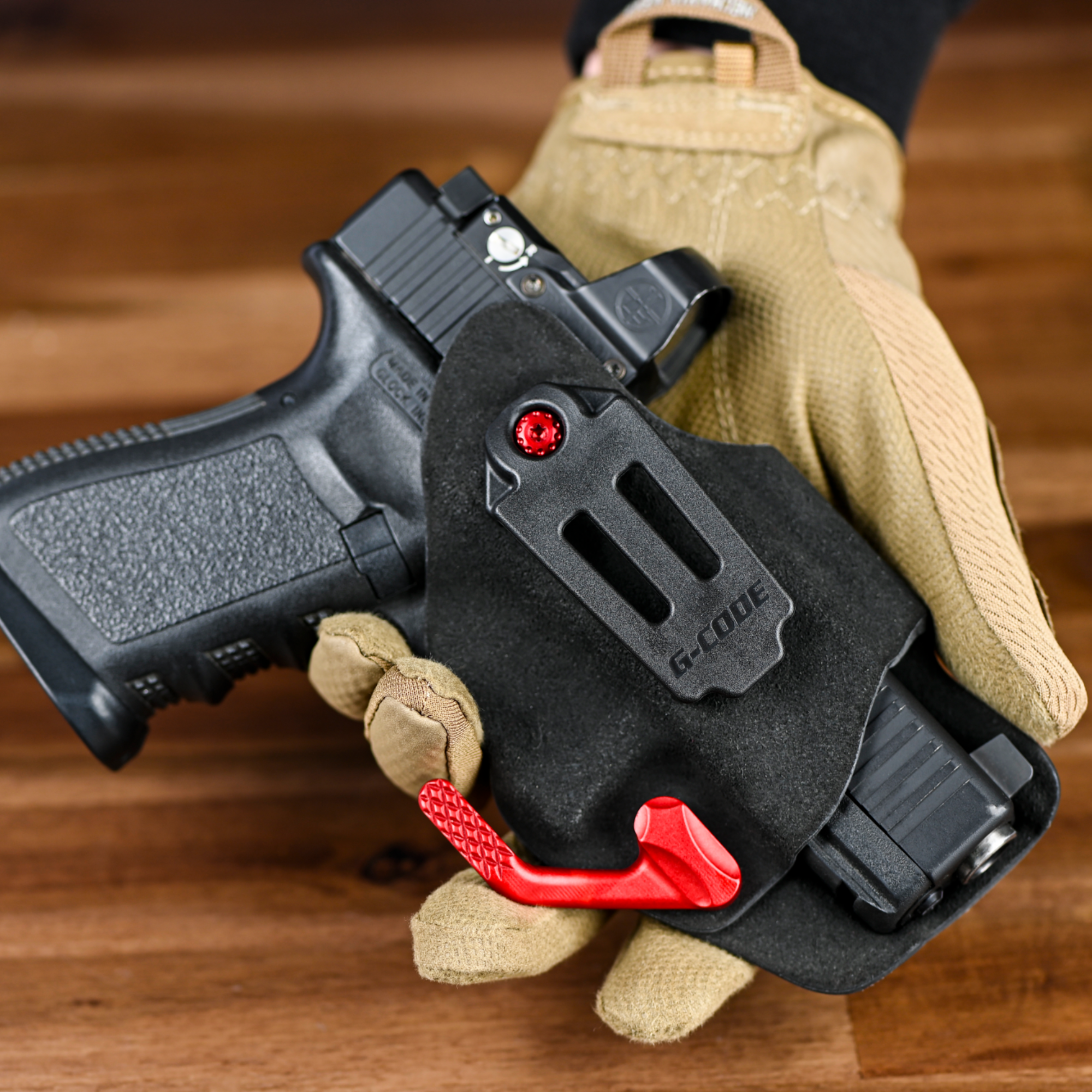 G-Code G26 Phenom Speed 実物ホルスター 左利き用 Phenom Stealth Gun Holster Concealed Carry : G-Code Holsters